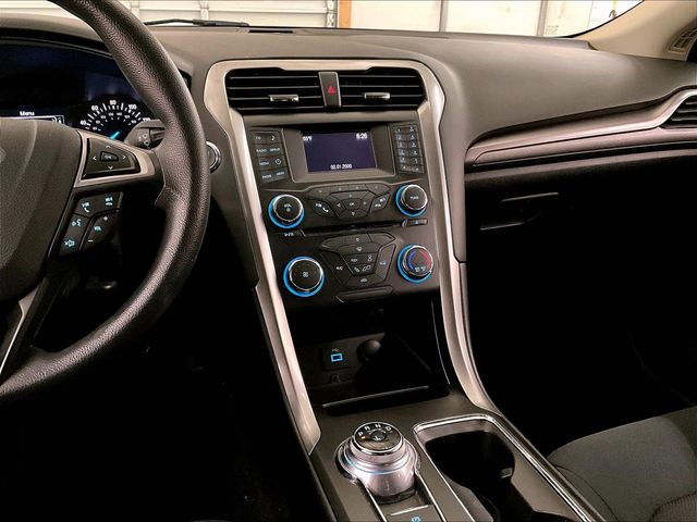 2018 Ford Fusion SE White at Klick Lewis Buick Chevrolet