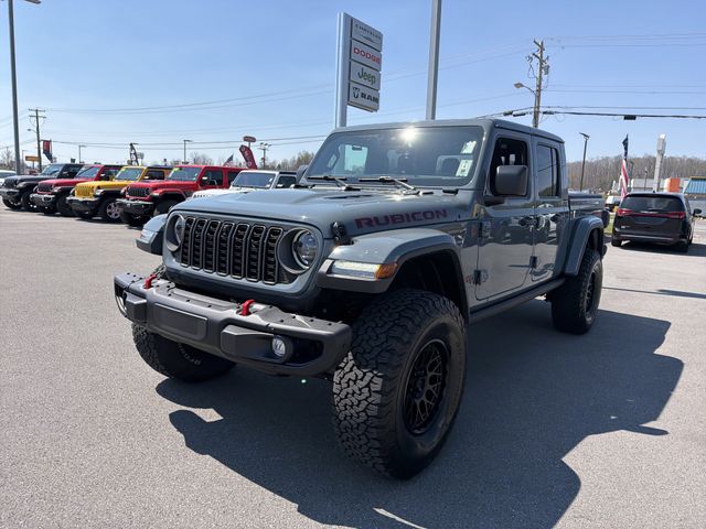 Anvil Clearcoat 2025 Jeep Gladiator Rubicon Crew Cab 4WD Pickup Truck Four-Wheel Drive 8-Speed Automatic