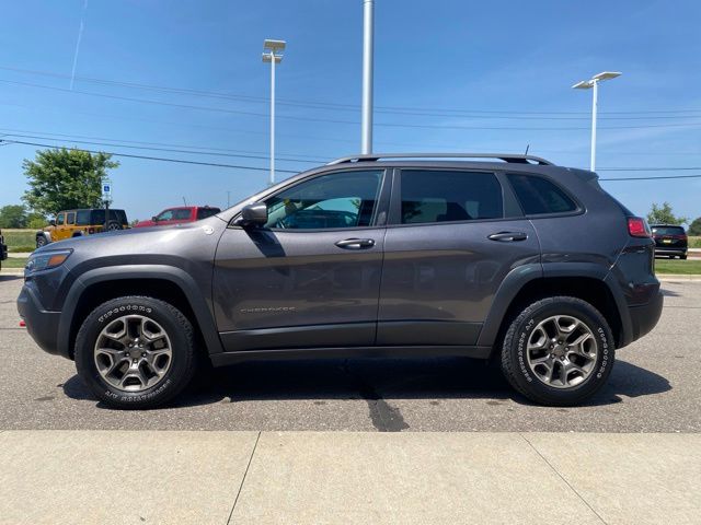 2020 Jeep Cherokee Trailhawk - Crystal Metallic exterior view 8