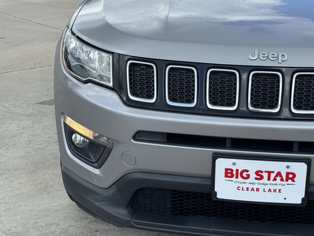 2020 Jeep Compass Latitude Silver at Mac Haik CDJR North Houston
