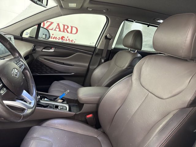 2019 Quartz White Hyundai Santa Fe Limited FWD SUV