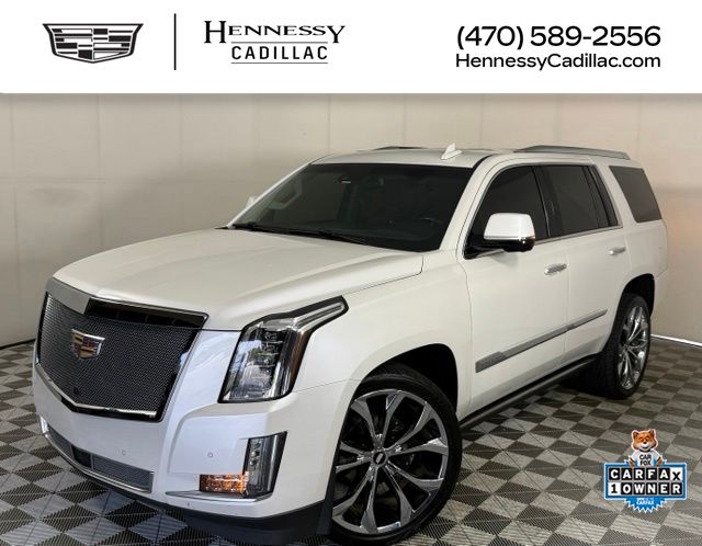 Crystal White 2016 Cadillac Escalade SUV / Crossover Four-Wheel Drive 8-Speed Automatic