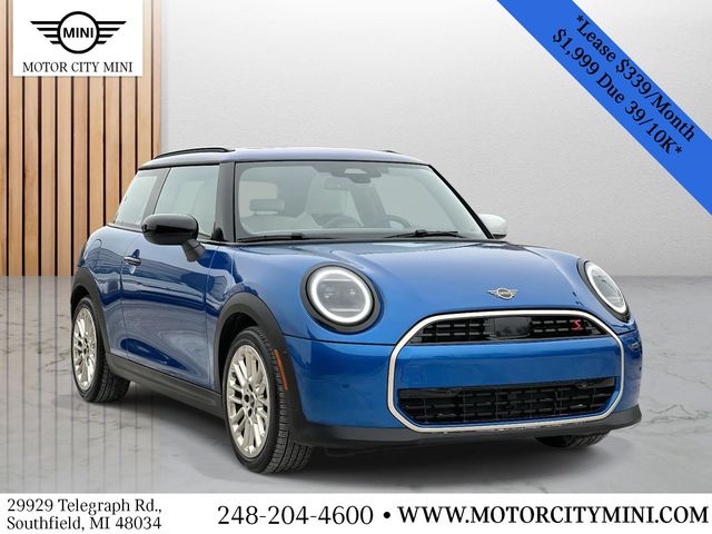 Icy Sunshine Blue Metallic 2025 MINI Cooper S Signature Trim 2-door Hatchback Hatchback Front-Wheel Drive 7-Speed Automatic
