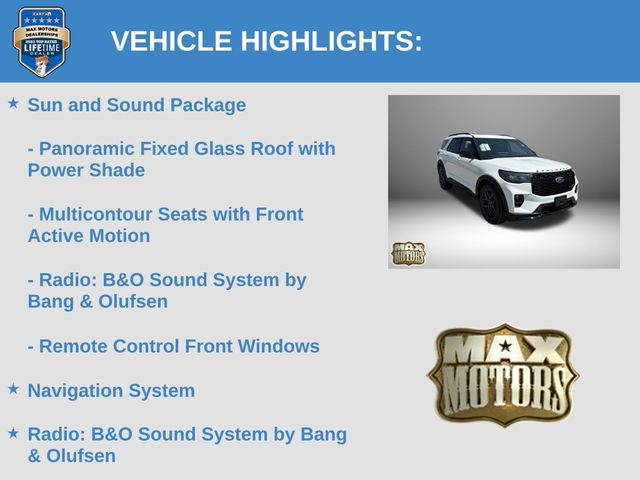 New 2026 Ford Explorer SUV