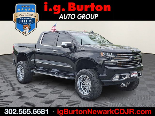 Black 2020 Chevrolet Silverado 1500 High Country Crew Cab 4WD Pickup Truck Four-Wheel Drive Automatic