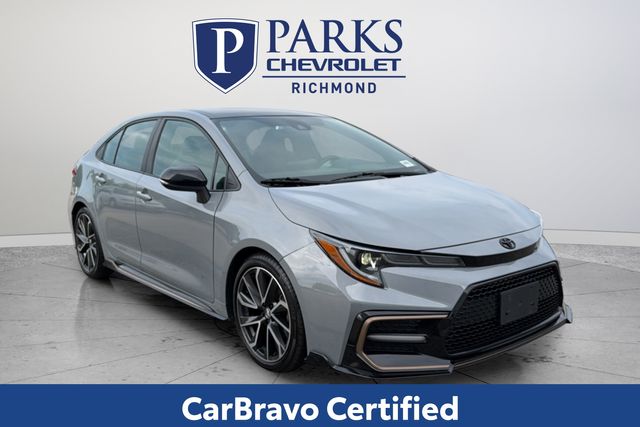 Black Sand Pearl 2022 Toyota Corolla Sedan Front-Wheel Drive Continuously Variable Transmission
