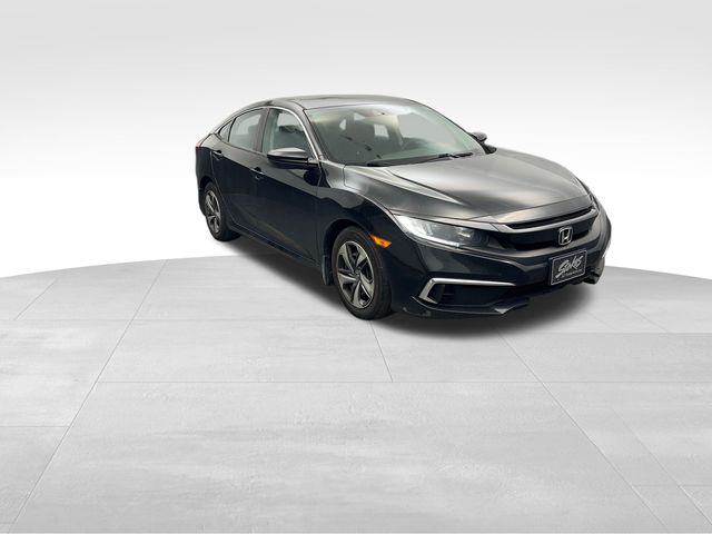 2020 Black Honda Civic LX FWD Sedan