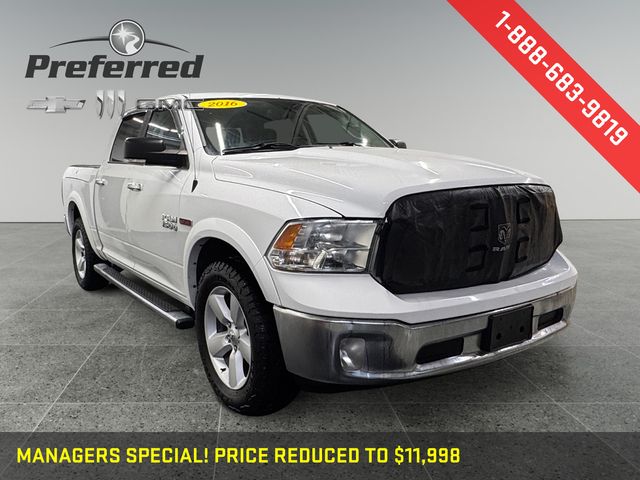 2016 RAM 1500 SLT Crew Cab 4WD