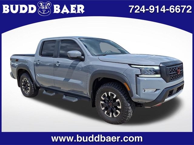 Boulder Gray Pearl 2023 Nissan Frontier Pickup Truck Four-Wheel Drive 9-Speed Automatic