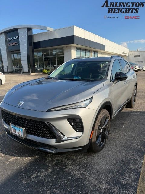 Moonstone Gray Metallic 2025 Buick Envision SUV / Crossover All-Wheel Drive 9-Speed Automatic