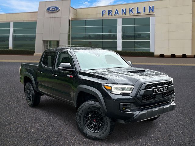 Midnight Black Metallic 2021 Toyota Tacoma Pickup Truck Four-Wheel Drive 6-Speed Automatic