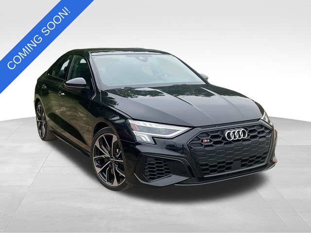 Black 2022 Audi S3 Sedan All-Wheel Drive 7-Speed Automatic