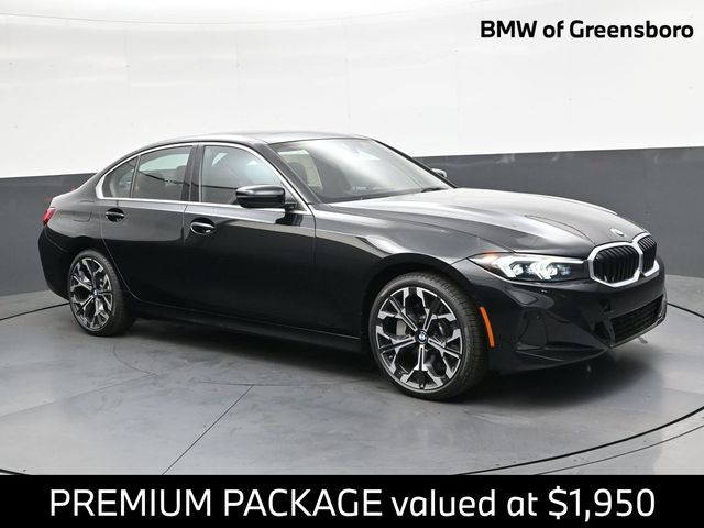 Black Sapphire Metallic 2026 BMW 3 Series Sedan Rear-Wheel Drive 8-Speed Automatic
