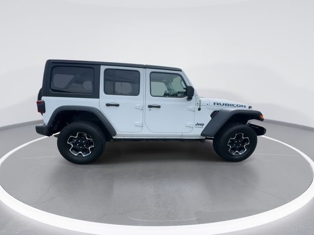 Used 2022 White Jeep Unlimited Rubicon 4xe image 9