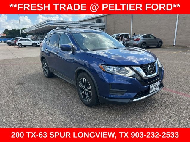 Caspian Blue Metallic 2020 Nissan Rogue SV FWD SUV / Crossover Front-Wheel Drive Continuously Variable Transmission