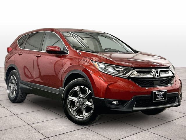 2017 Honda CR-V EX-L Red at Honda North