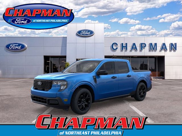 Blue 2025 Ford Maverick Pickup Truck All-Wheel Drive 8-Speed Automatic