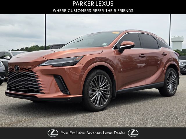 Red (Copper Crest) 2023 Lexus RX Hybrid 350h Luxury AWD SUV / Crossover All-Wheel Drive Continuously Variable Transmission