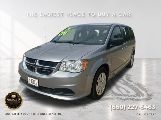 Billet Silver Metallic Clearcoat 2018 Dodge Grand Caravan Minivan Front-Wheel Drive 6-Speed Automatic