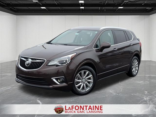 Brown (Espresso Metallic) 2020 Buick Envision Essence FWD SUV / Crossover Front-Wheel Drive 6-Speed Automatic