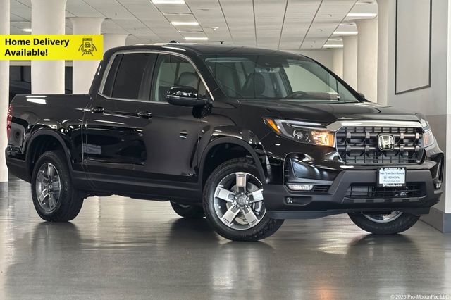Crystal Black Pearl 2026 Honda Ridgeline RTL AWD Pickup Truck All-Wheel Drive 9-Speed Automatic