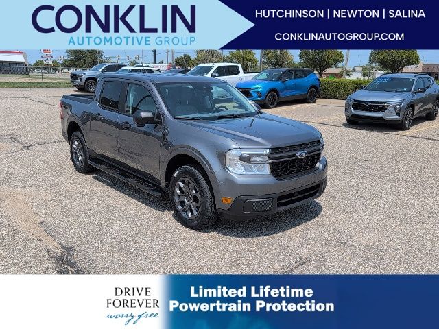 Gray Metallic 2024 Ford Maverick Pickup Truck Front-Wheel Drive Continuously Variable Transmission