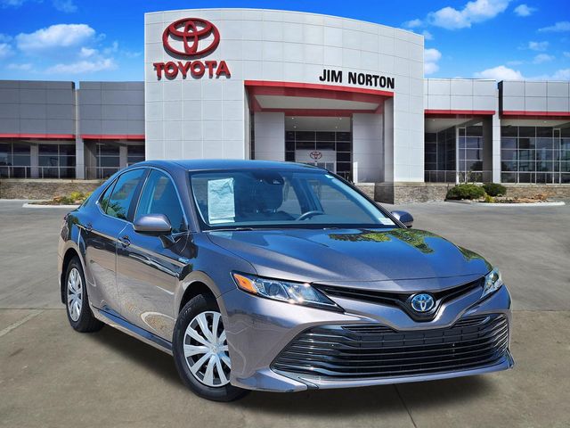 Predawn Gray Mica 2020 Toyota Camry Hybrid Sedan Front-Wheel Drive Continuously Variable Transmission