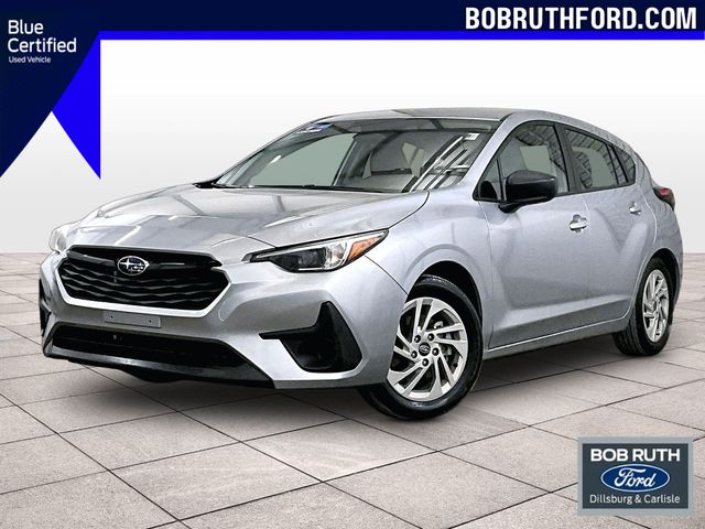 2024 Subaru Impreza Base Silver at Rafferty Subaru