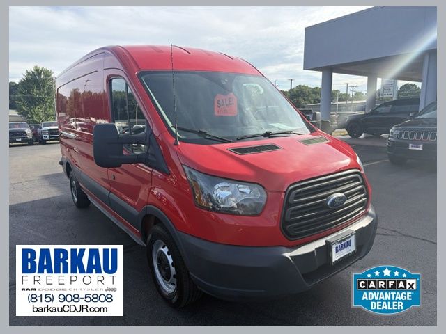 Race Red 2017 Ford Transit Cargo Van Rear-Wheel Drive 6-Speed Automatic Overdrive