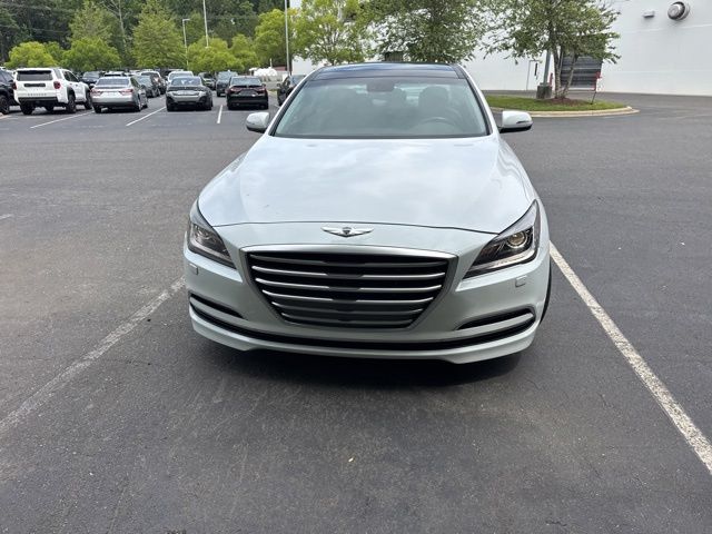 Casablanca White 2015 Hyundai Genesis Sedan 8-Speed Automatic