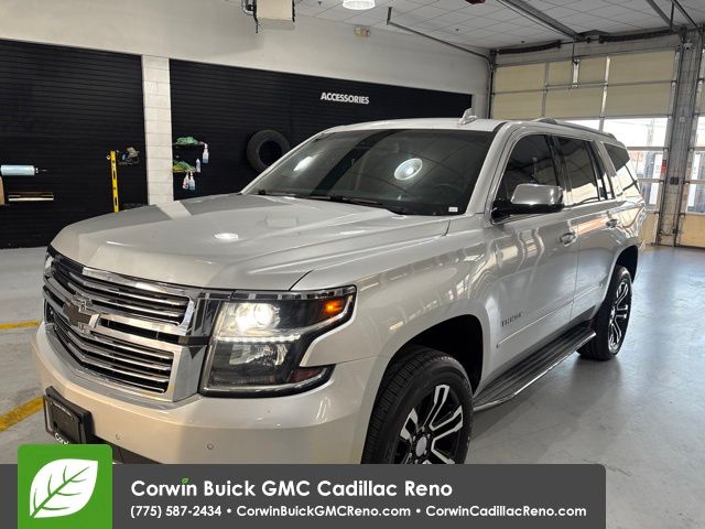 Silver Ice Metallic 2018 Chevrolet Tahoe SUV / Crossover 4X2 6-Speed Automatic Overdrive