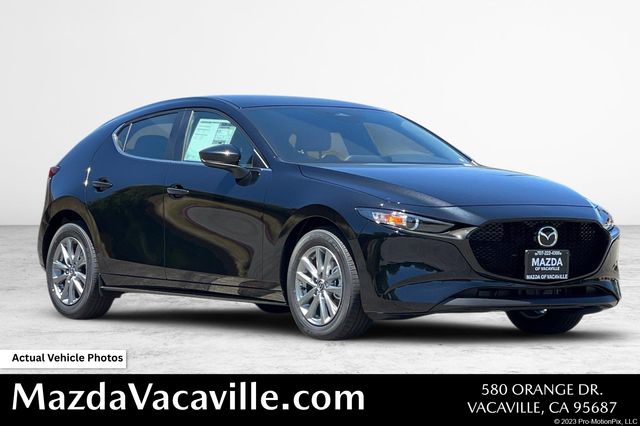 Jet Black Mica 2026 Mazda MAZDA3 Hatchback Front-Wheel Drive 6-Speed Automatic