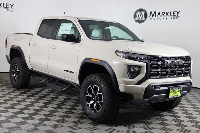 Coastal Dune 2026 GMC Canyon AT4X Crew Cab 4WD Pickup Truck Four-Wheel Drive 8-Speed Automatic