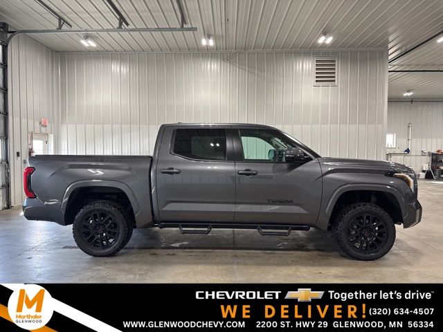 Magnetic Gray Metallic 2024 Toyota Tundra SR5 CrewMax Cab 4WD Pickup Truck Four-Wheel Drive Automatic