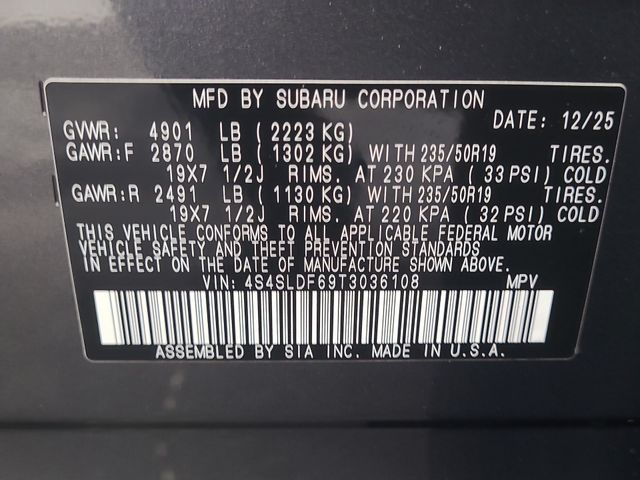 2026 – Subaru – Forester