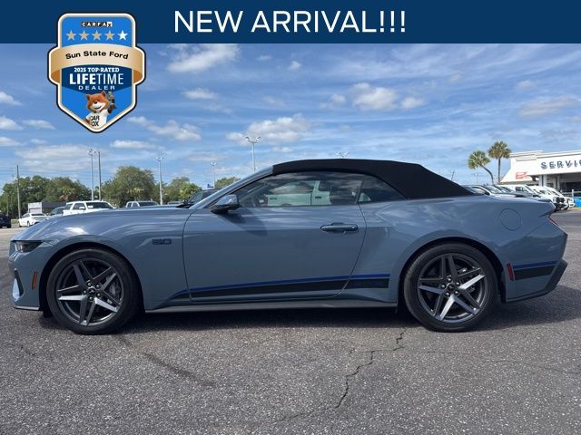 Vapor Blue 2024 Ford Mustang GT Premium Convertible RWD Convertible Rear-Wheel Drive Automatic