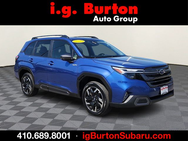 Blue Pearl 2025 Subaru Forester Hybrid Limited AWD SUV / Crossover All-Wheel Drive Continuously Variable Transmission