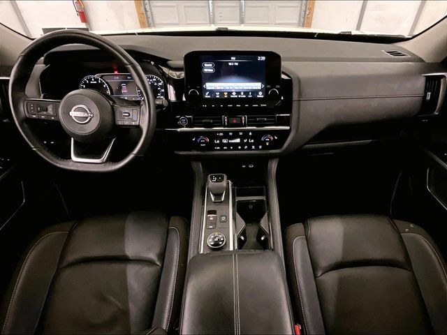 2023 Nissan Pathfinder SL White at Sutliff Volkswagen