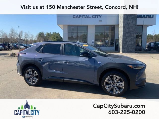 Harbor Mist Gray Pearl 2023 Subaru Solterra Limited AWD SUV / Crossover All-Wheel Drive 1-Speed Automatic