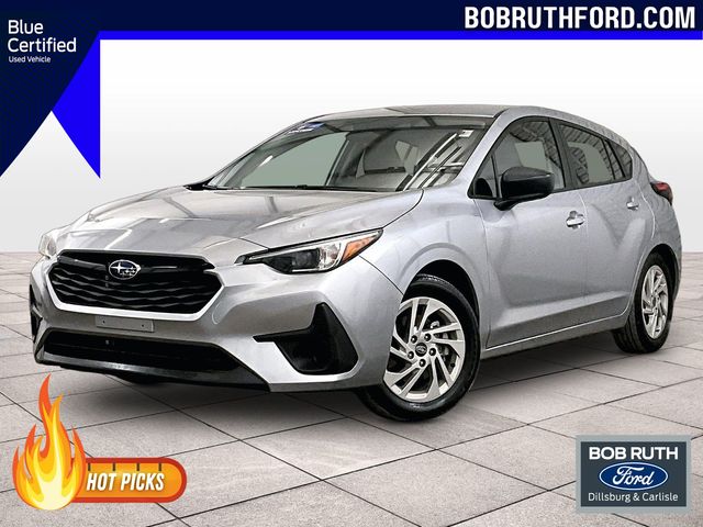 Ice Silver Metallic 2024 Subaru Impreza Wagon All-Wheel Drive Continuously Variable Transmission