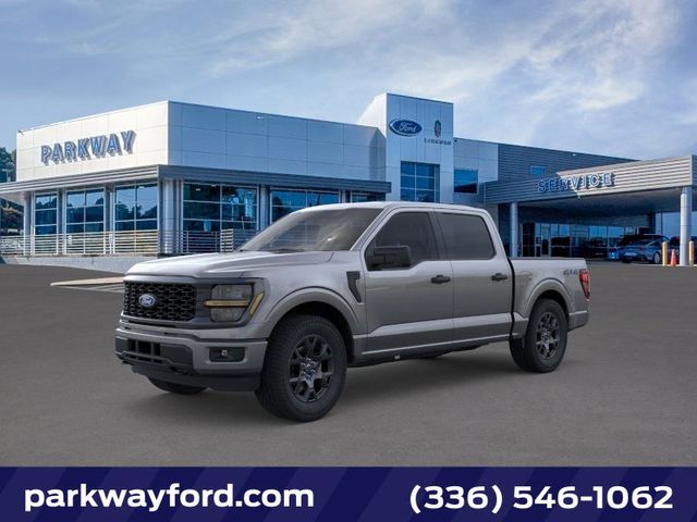 Gray Metallic 2026 Ford F-150 STX 4dr SuperCrew 4WD Pickup Truck Four-Wheel Drive Automatic