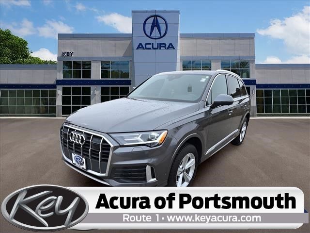 Gray Metallic 2022 Audi Q7 SUV / Crossover All-Wheel Drive 8-Speed Automatic
