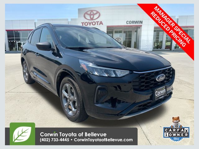 Black Metallic 2024 Ford Escape SUV / Crossover Front-Wheel Drive 8-Speed Automatic