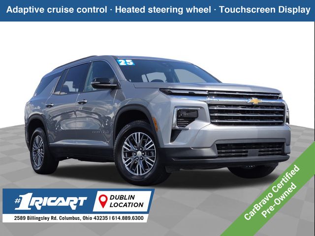 Sterling Gray Metallic 2025 Chevrolet Traverse SUV / Crossover Front-Wheel Drive 8-Speed Automatic