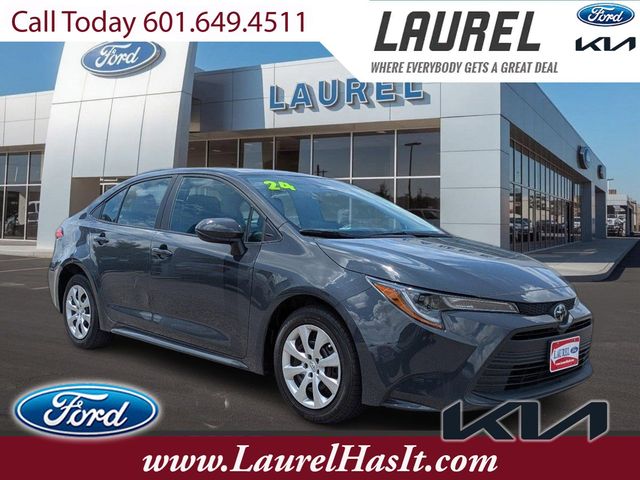 Underground 2024 Toyota Corolla LE FWD Sedan Front-Wheel Drive Continuously Variable Transmission