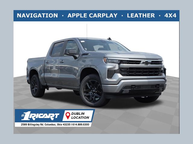 Sterling Gray Metallic 2026 Chevrolet Silverado 1500 Pickup Truck Four-Wheel Drive Automatic