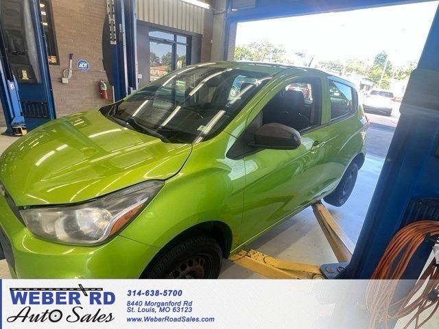 Green (Lime Metallic) 2016 Chevrolet Spark Hatchback Front-Wheel Drive Continuously Variable Transmission