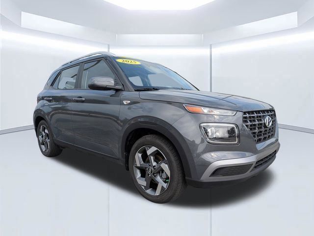 Ecotronic Gray 2025 Hyundai Venue SEL FWD SUV / Crossover Front-Wheel Drive Continuously Variable Transmission