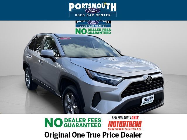 Blue 2024 Toyota RAV4 XLE AWD SUV / Crossover All-Wheel Drive 8-Speed Automatic