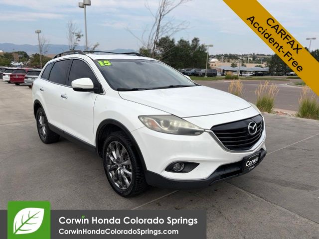 Crystal White Pearl Mica 2015 Mazda CX-9 SUV / Crossover Front-Wheel Drive 6-Speed Automatic